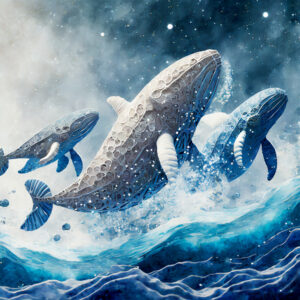 Ocean Wishes, save the ocean, Whales